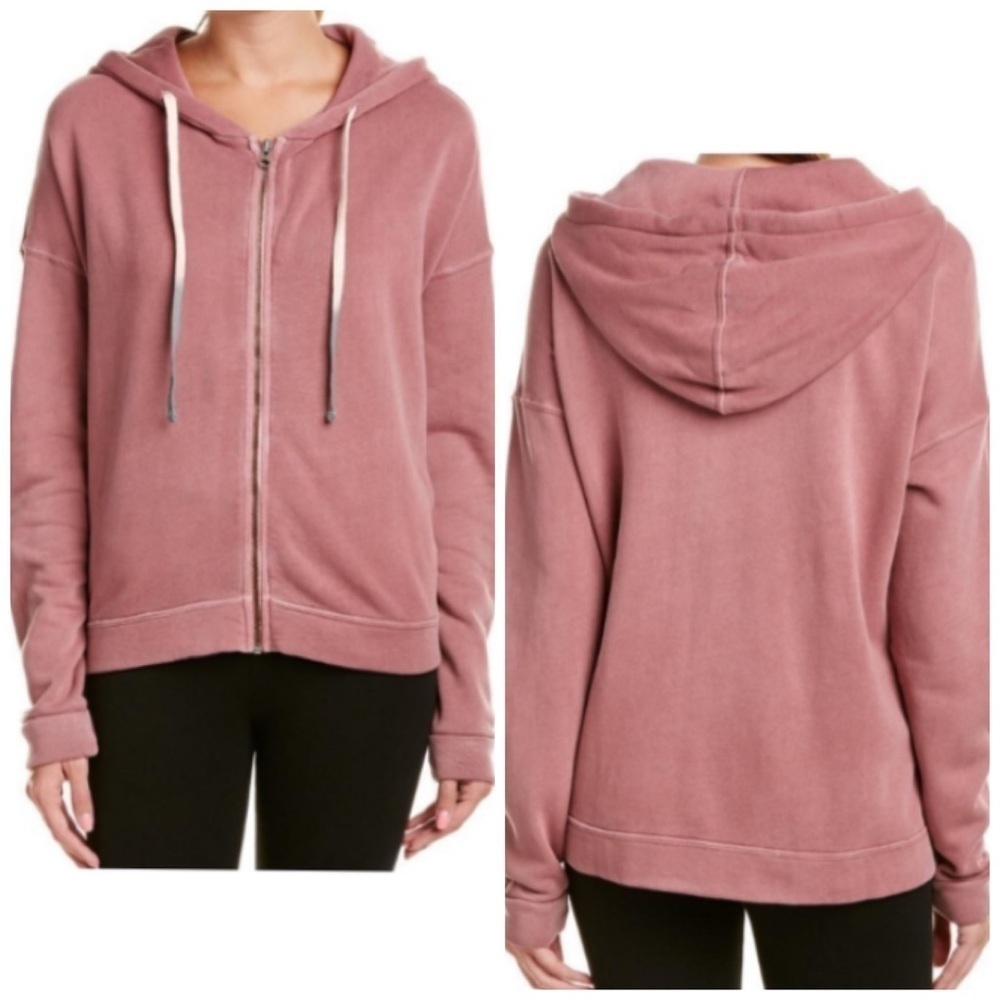 nwt // avocado paz full zip fleece sweatshirt